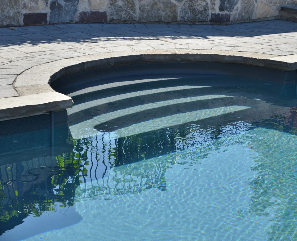 Thermoplastic Pool Steps