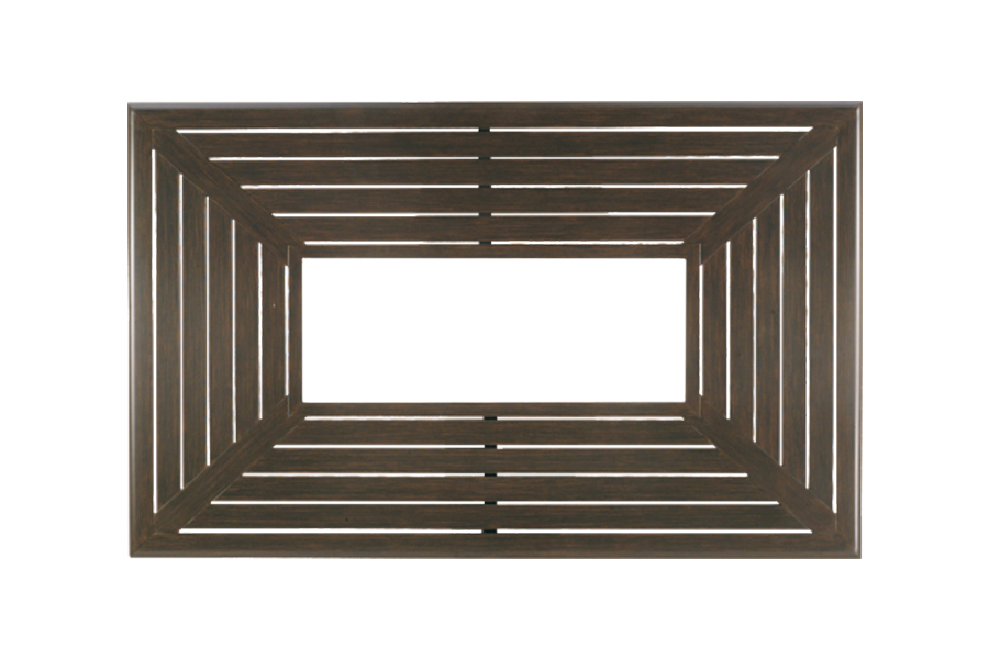 Farnham 36" x 58" Slatted Fire Pit Top WF3658SCR