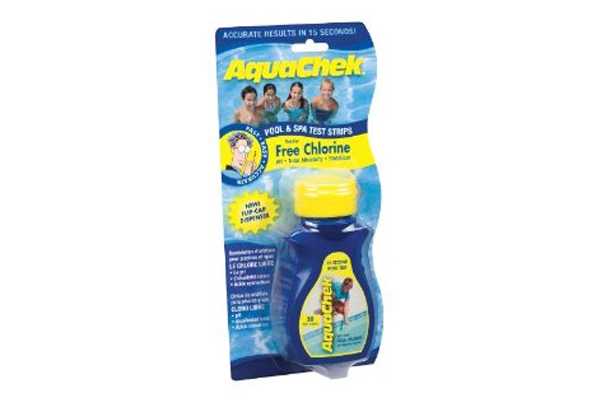 AquaChek Yellow 4-In-1 Chlorine Test Strips