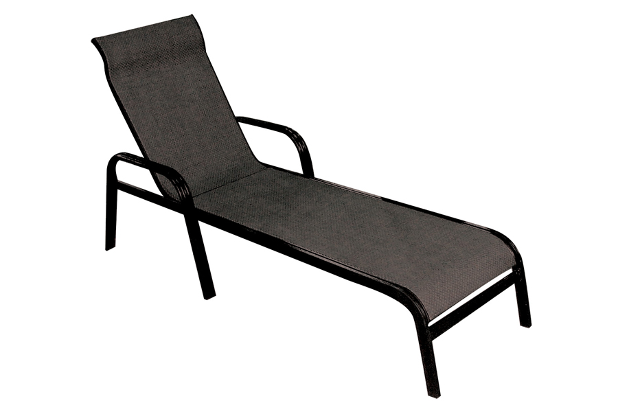 San Andres Black Chaise Lounge