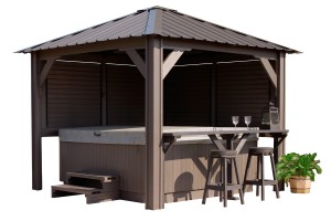 Visscher Sienna Gazebo Banner