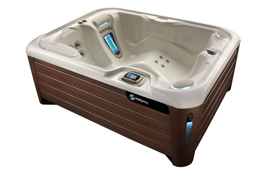 Hot Spring Highlife Jetsetter NXT 3 Person Hot Tub Hot Spring Highlife Jetsetter NXT 3 Person Hot Tub