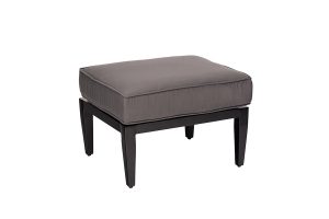 OUTDOOR OTTOMAN WITH CUSHION