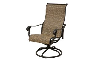 High Back Swivel Rocking Chair