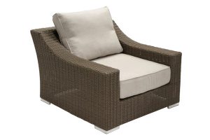 Resin Wicker Deep Seating Club Chair