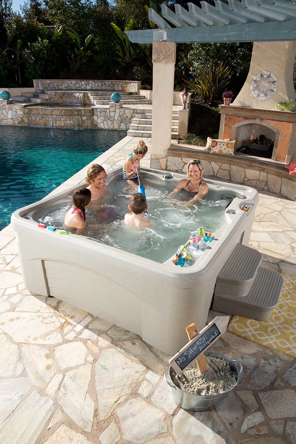 Fantasy Spa Plug N Play Drift 4 Person Hot Tub