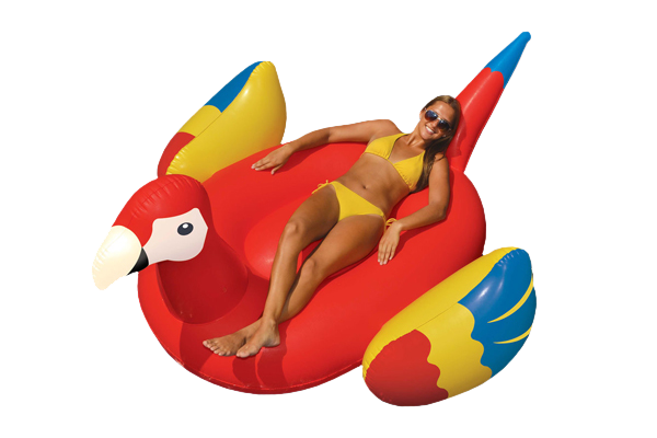 Giant Parrot Ride-On Float