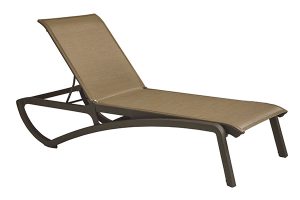 Sunset Chaise Lounge - Cognac