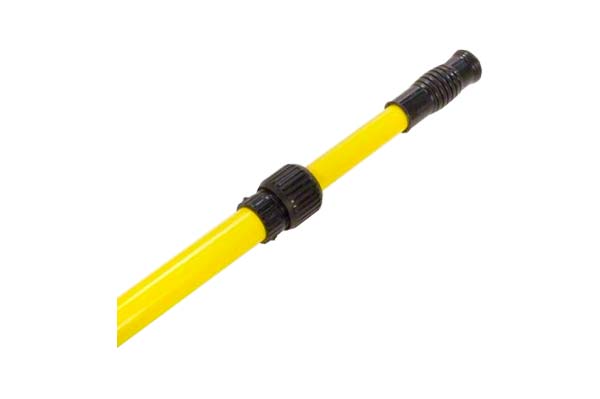 Deluxe 8 ft – 16 ft Telescopic Fiberglass Yellow Vacuum Pole