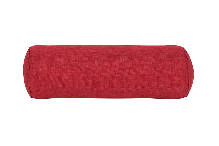 Red Bolster Outdoor Cushion