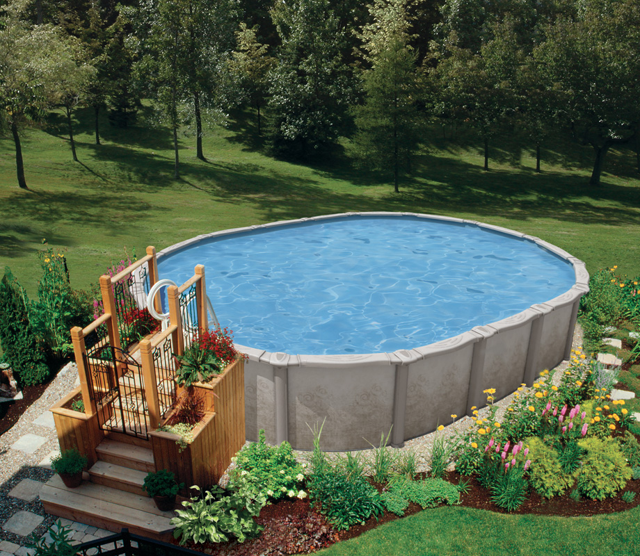 Above Ground Pool Landscaping Boldt Pools