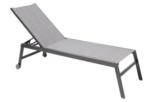 Bali Light Grey Chaise Lounge