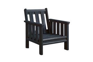 stratford lounge chair black