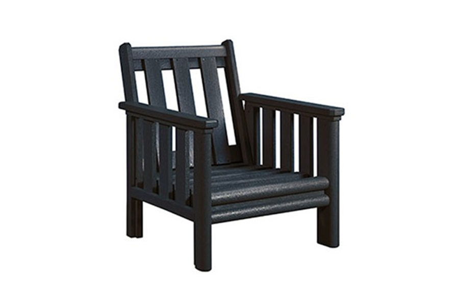 Lounge Chair Frame Black