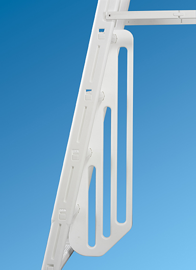 Ocean Blue A-Frame Ladder