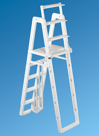 Ocean Blue A-Frame Ladder