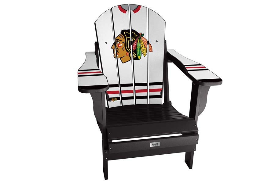 Chicago Blackhawks Sports Chair – White