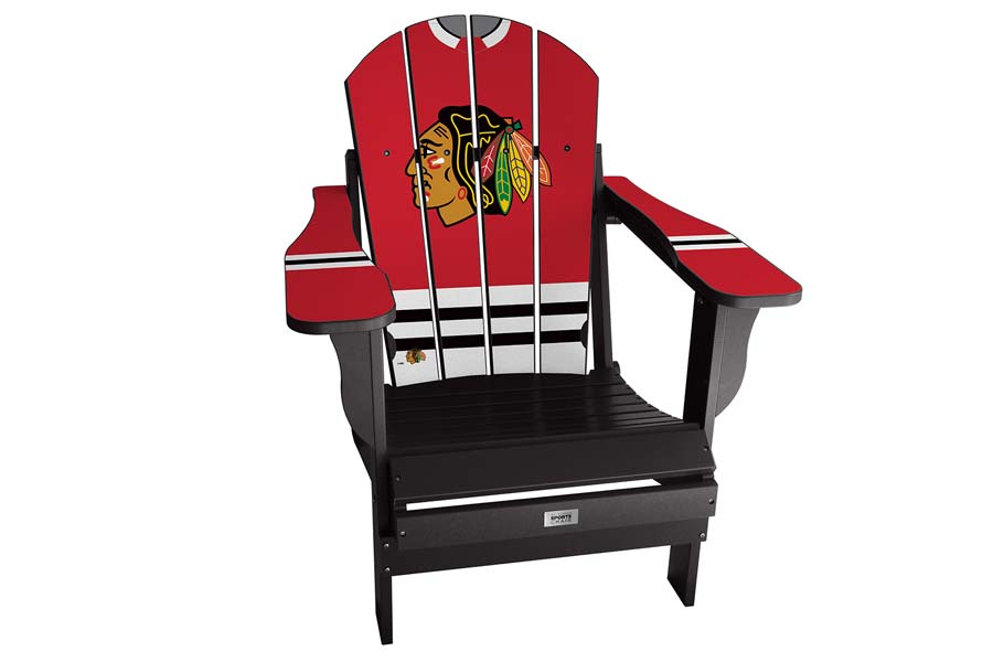 Chicago Blackhawks Sports Chair – Red