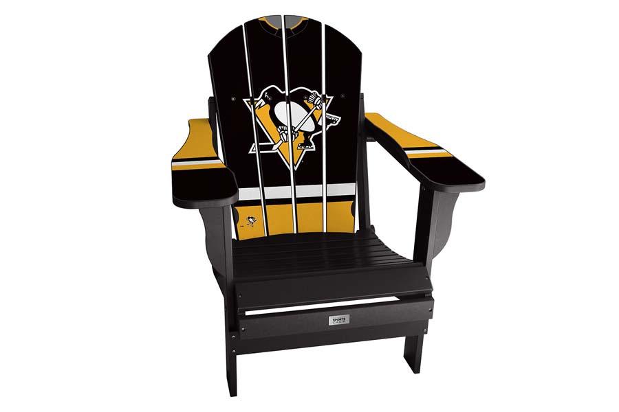 Pittsburgh Penguins Sports Chair – Black