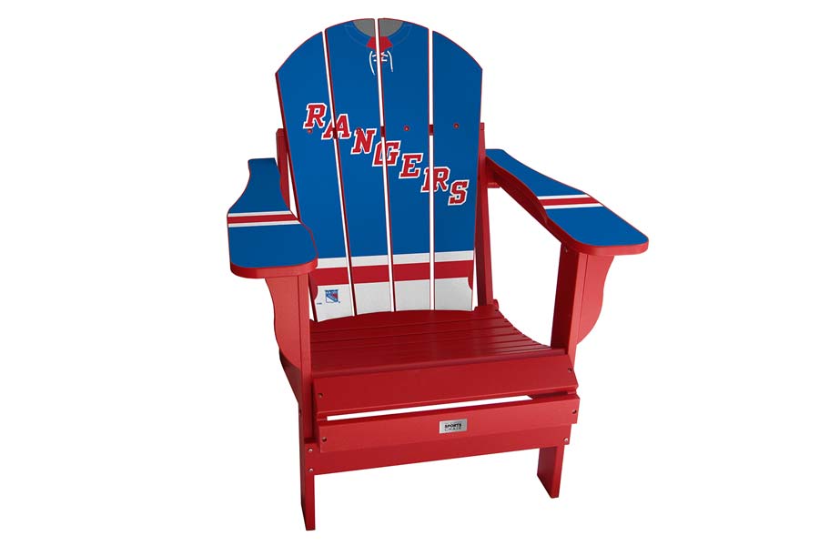 NY Rangers Sports Chair – Blue