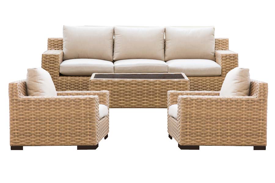 Four Piece Deep Seating Set