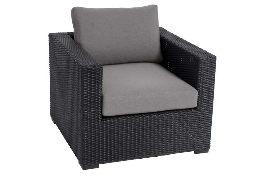 MIla Collection Club Chair Black/Grey
