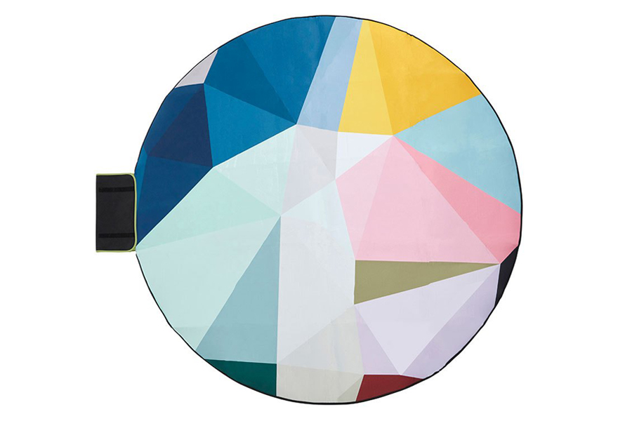 Prism 6′ Round Outdoor Mat