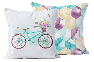 Ecotopia Bicycle Turquoise Purple