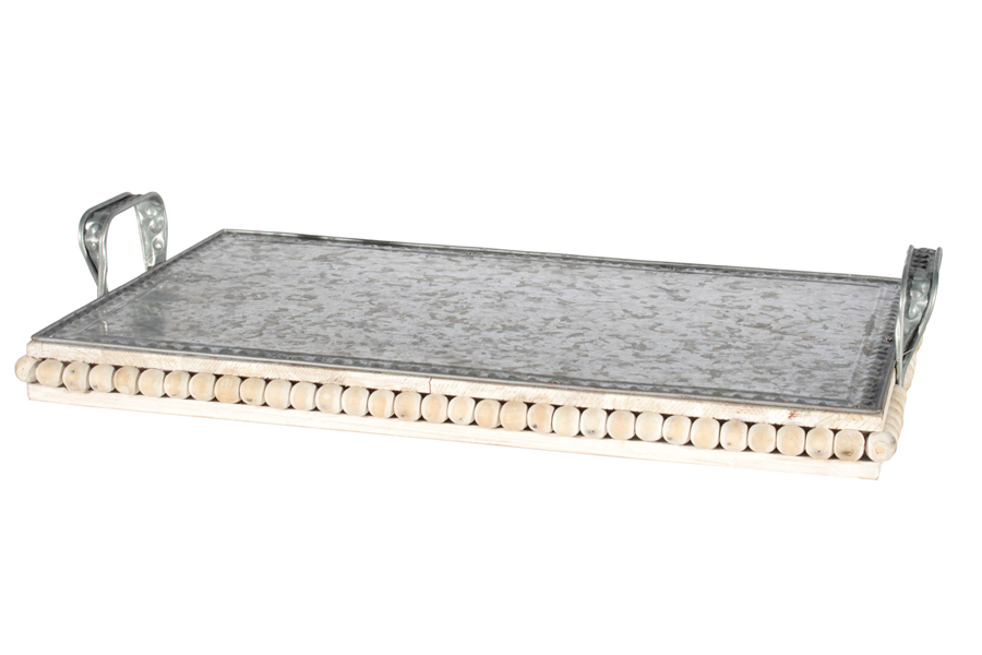 Large Rectangle Tray Metal