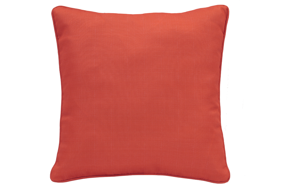 18″x18″ Spicy Coral Solid