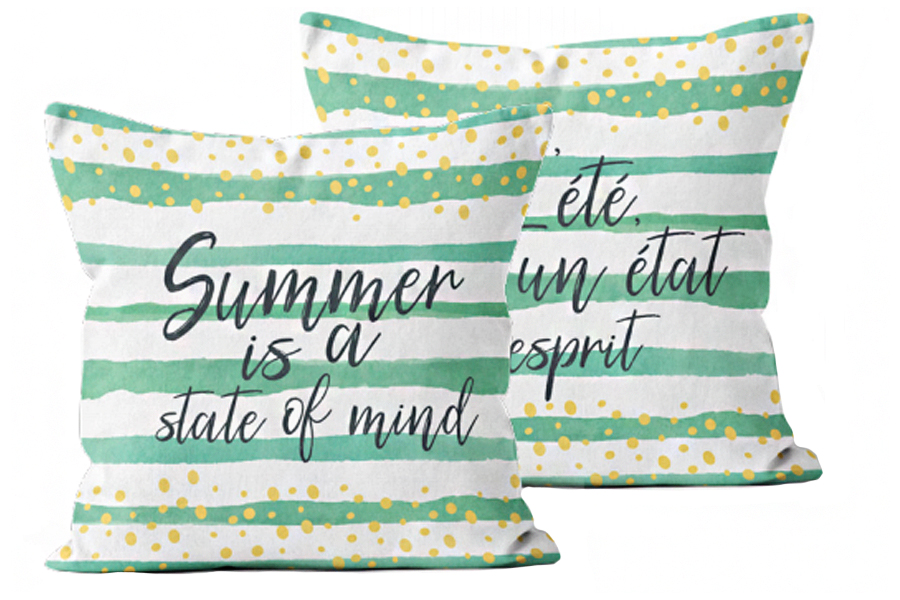 Summer State Of Mind Pillow