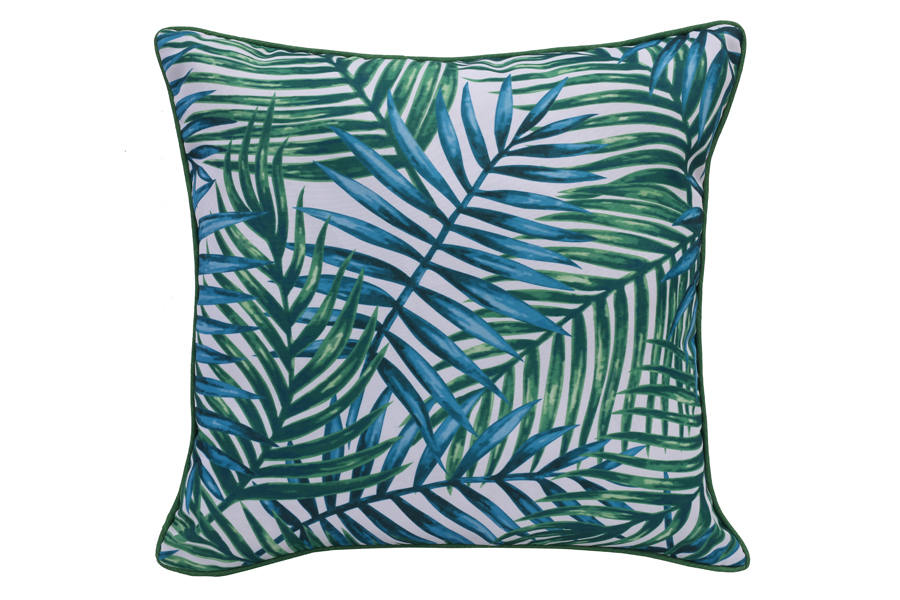 18″x18″ Tropical Palm Leaves