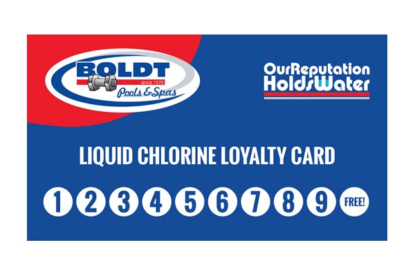 Boldt Chlorine Card