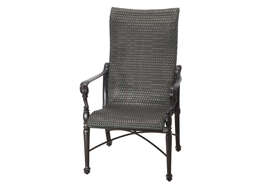 Woven High Back Dining Chair