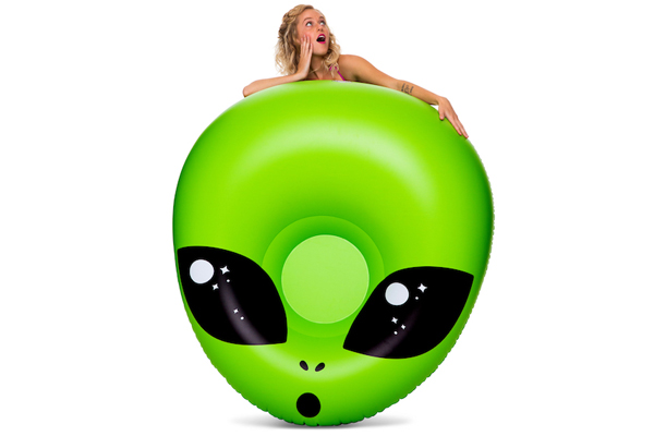 Alien Head Pool Float