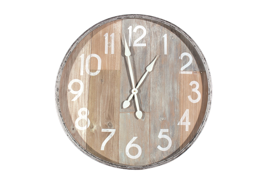 Barnboard Wall Clock