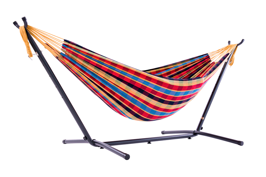 8′ Paradise Stripe Double Hammock