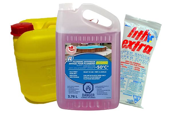 POOL CLOISING CHEMICALS