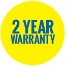 2 Year Warranty