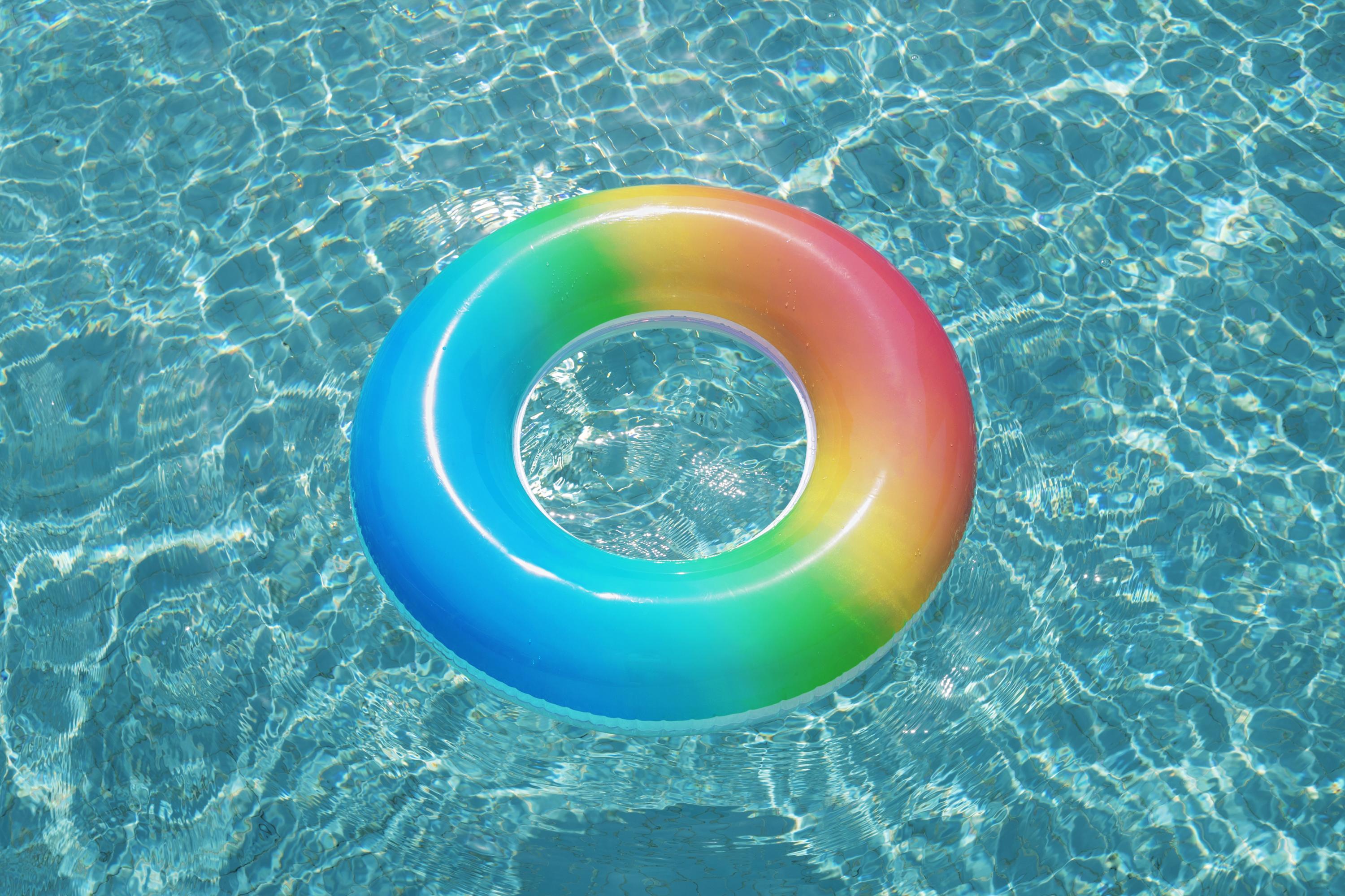 Rainbow Swim Ring