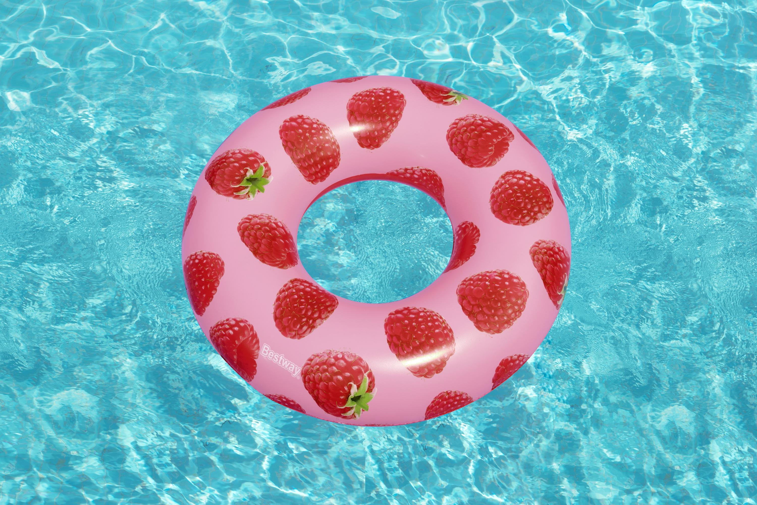 Raspberry Swim Ring