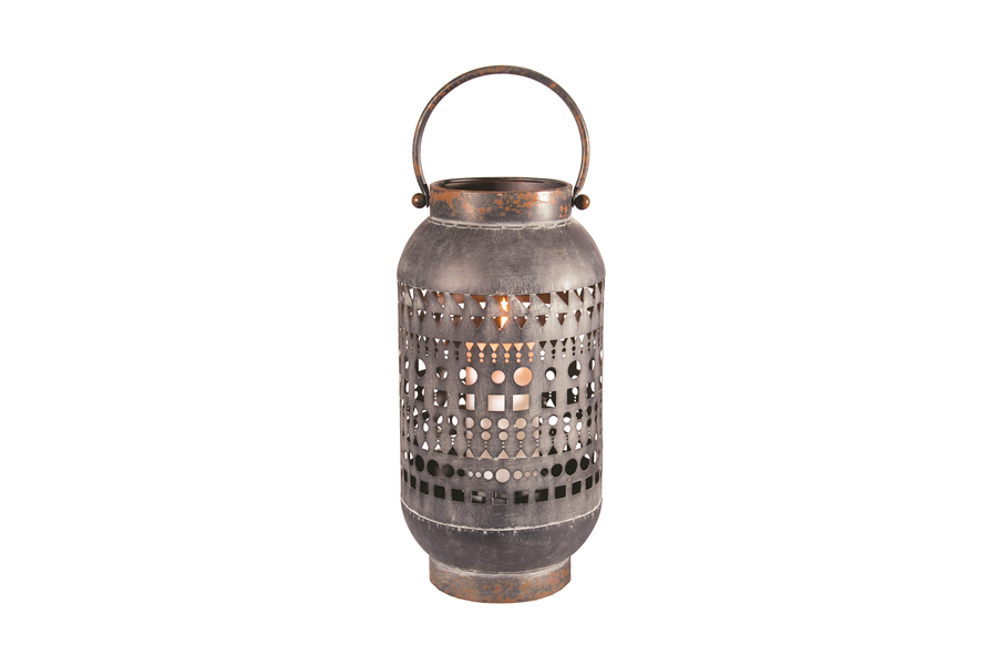 Geometric Metal Lantern