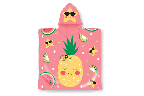 Pineapples Hooded Pool Towel