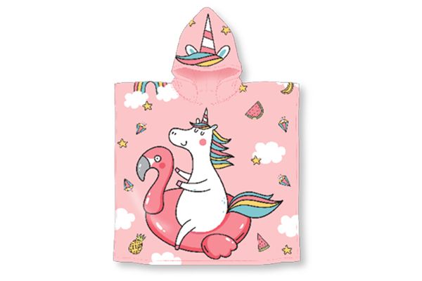 Unicorn Hooded Pool Towel