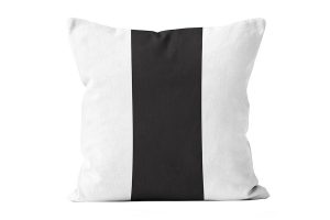 FAC-HHG2102BK-wide-black-stripe-pillow