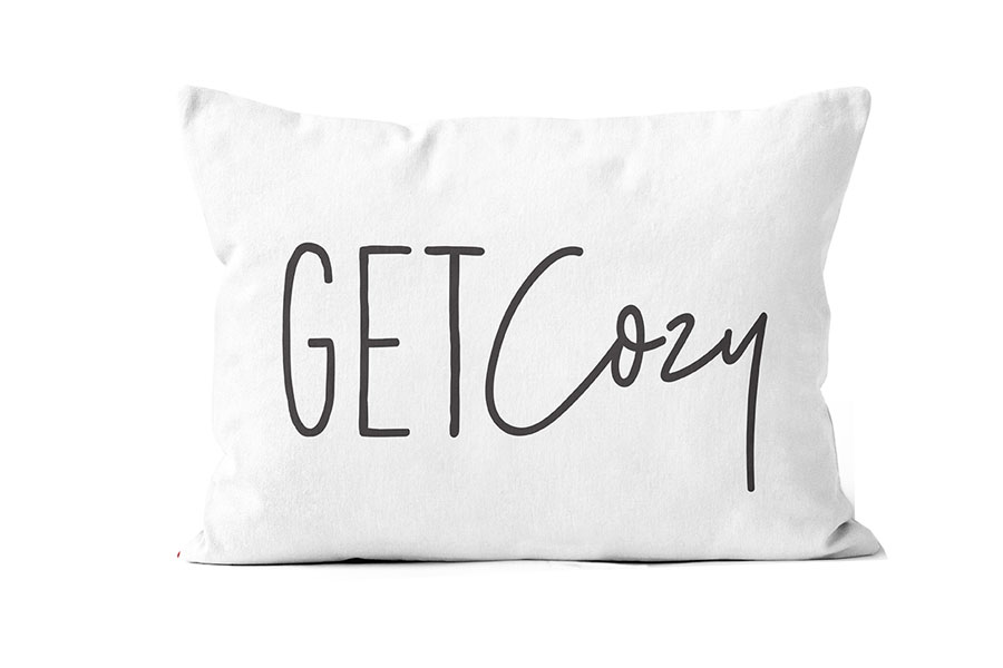 Get Cozy Pillow
