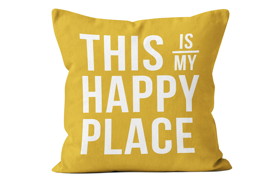 Happy Place Pillow