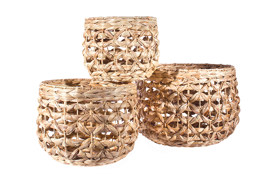 Hycinth Natural Basket Set