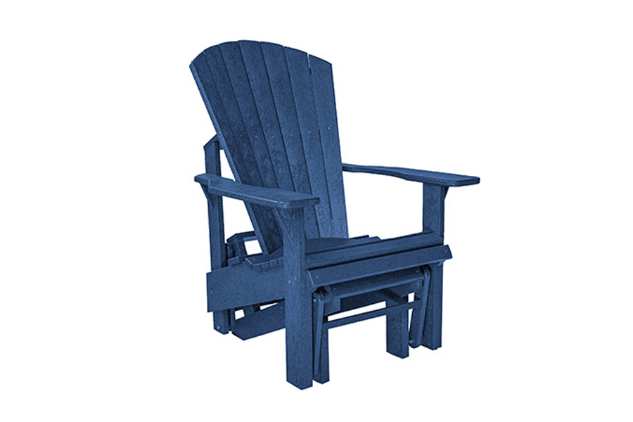 FUR-G0120-ADIRONDACK-SINGLE-GLIDING-CHAIR-NAVY-MAIN