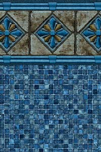Royal Blue Mosaic